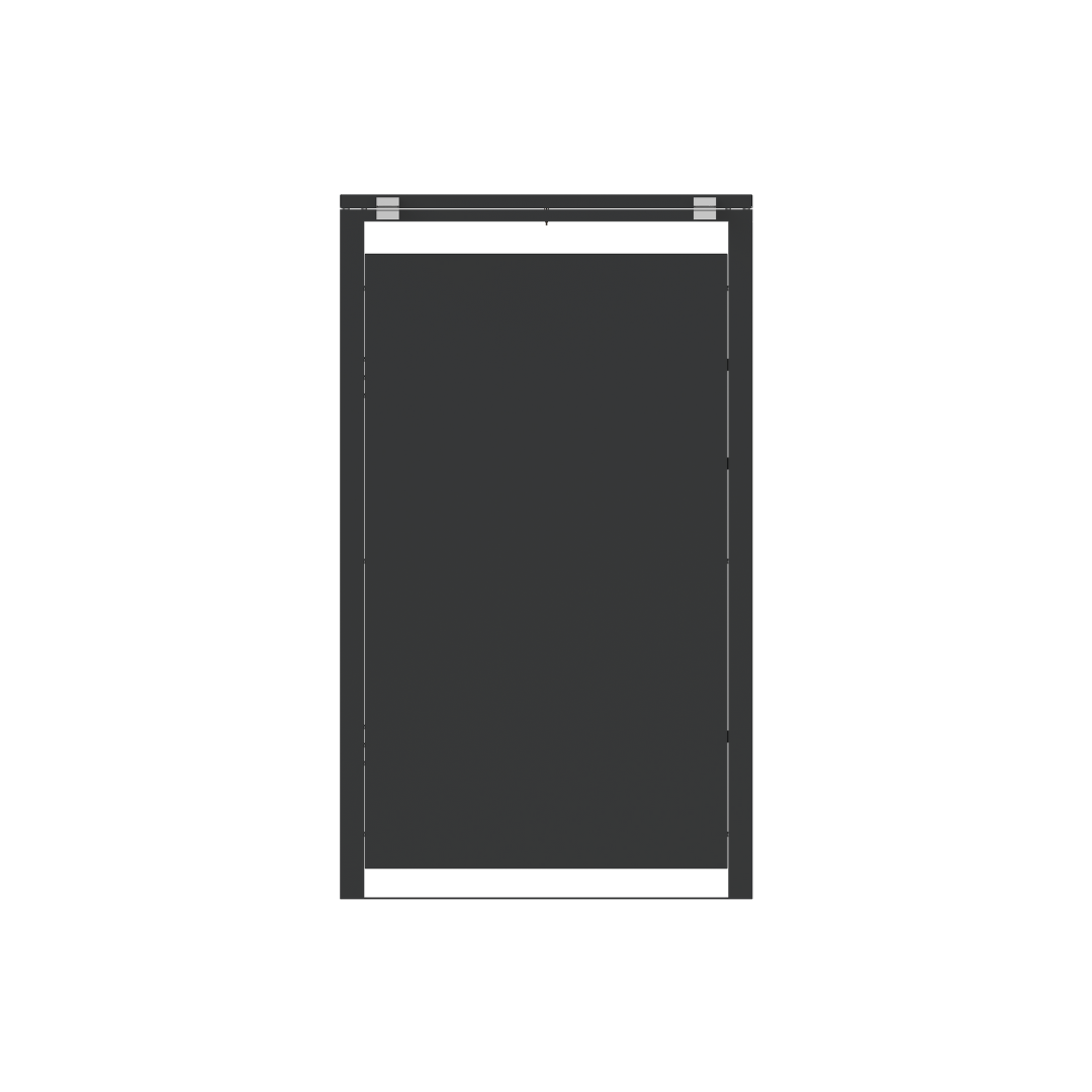 Ecoscape Charcoal bin storage showing lid and access