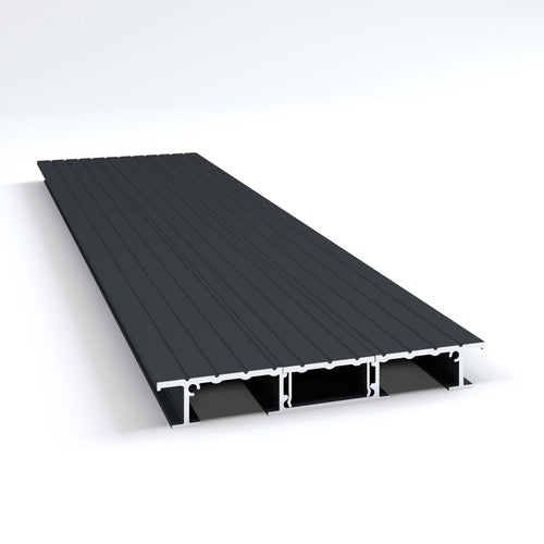 Easy Fit decking free sample in Anthracite Grey