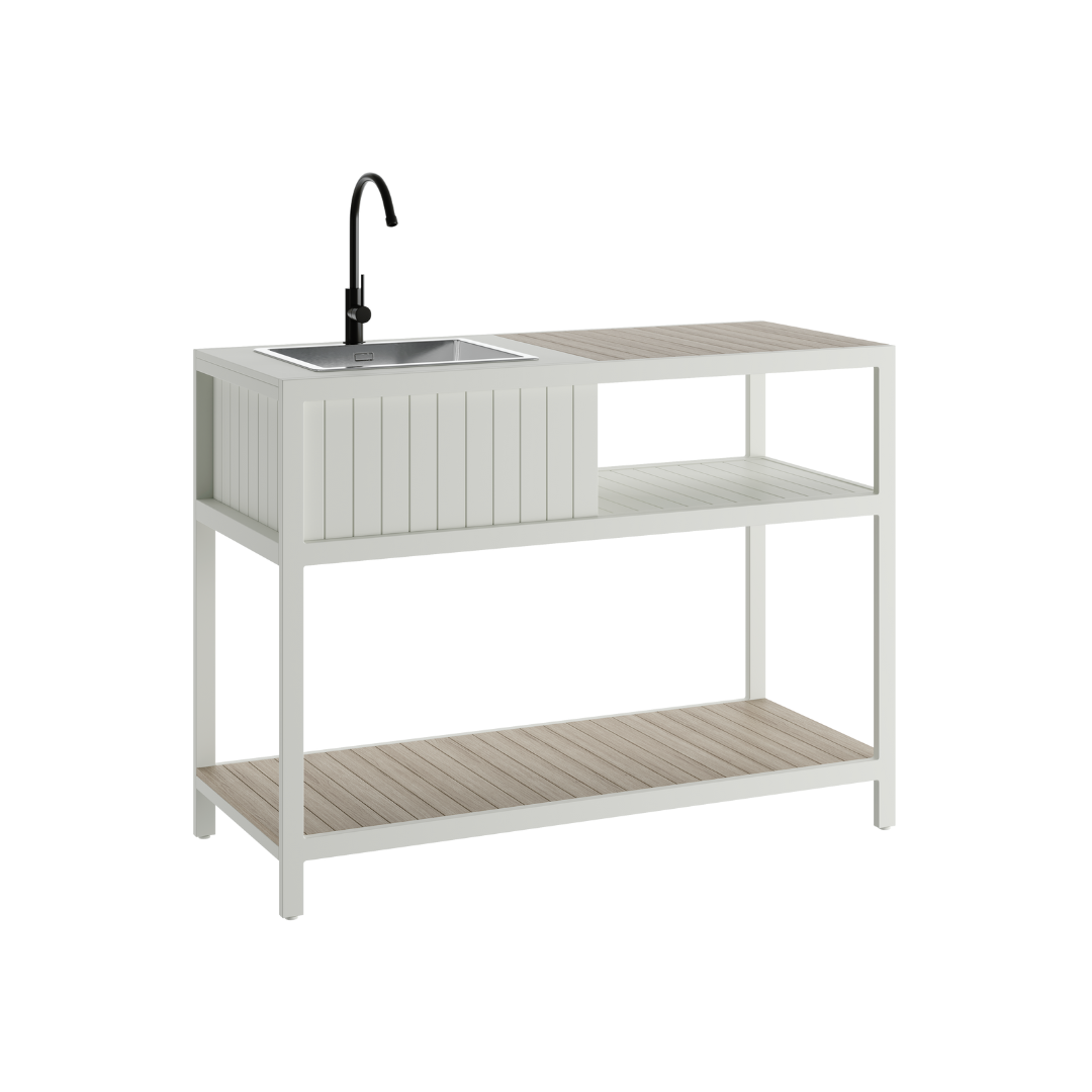 Cotton finish detail for Ecoscape Outdoor Kitchen Sink Unit